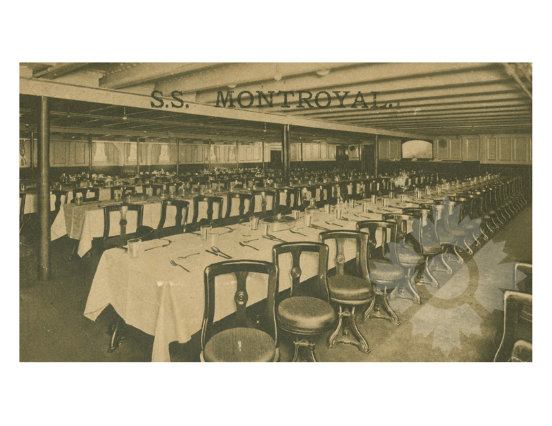 Black and White photo of ship Montroyal (SS) (1924-1930)