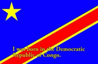 A blue flag with a red diagonal stripe and yellow star.