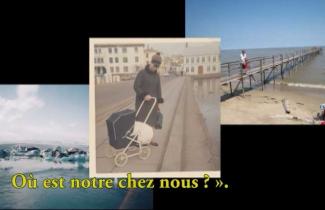 A collage of three archival images.