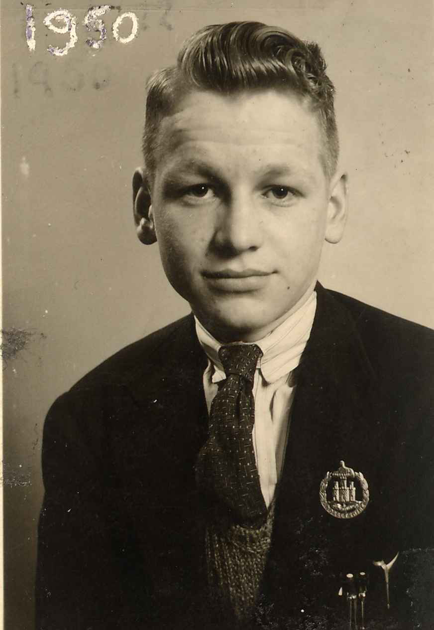 Portrait of a young man.