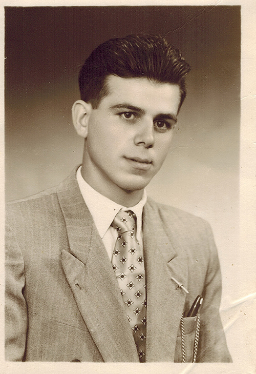 Portrait of a young man.