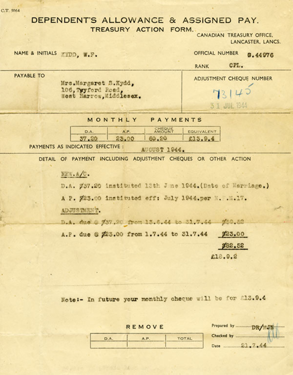 On ship - Union Castle Line - menu for breakfast, lunch, dinner dated May 11, 1945.