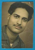 Old portrait of Om as a young man.