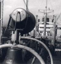Deck of the boat, Anna Salén.